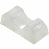 HellermannTyton 151-10920 Q Tie Mount, M4 Screw, 0.83" x 0.38" x 0.26", For Q18–Q50 ties, PA66, Natural, 100/bag