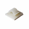 HellermannTyton RB8L4 RB Adhesive Cable Clamp, 0.32" Max. Bundle Dia, PA66, Natural, 200/pkg