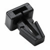 HellermannTyton TM1SF0M4 Push-Button Cable Tie Mount, .25" Hole Dia, .13" Max Panel, .2" Max Tie Width, PA66, Black, 1000/pkg