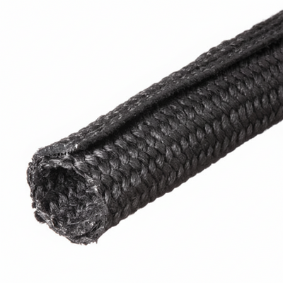 3/4” Black Techflex Grip Wrap Expandable Braided Sleeving with Hook and Loop Closure 25ft