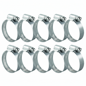 #64S All Stainless Steel Hose Clamp 10/box