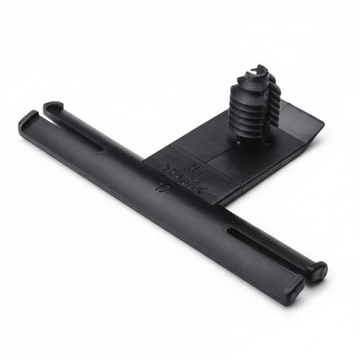 HellermannTyton 155-30902 Standoff Bundling Clip, 2.2" Long, Panel Thickness .02"–.03", PA66HIRHS, Black, 500/box