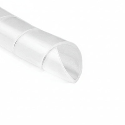 HellermannTyton 4NFP9C Spiralwrap Protective Sheathing, .75" Diameter, PE, Natural, 100 ft/roll