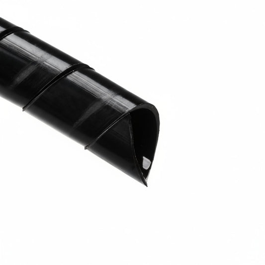 HellermannTyton 161-05089 Spiralwrap Protective Sheathing, .75" Diameter, PA6, Black, 500ft/roll