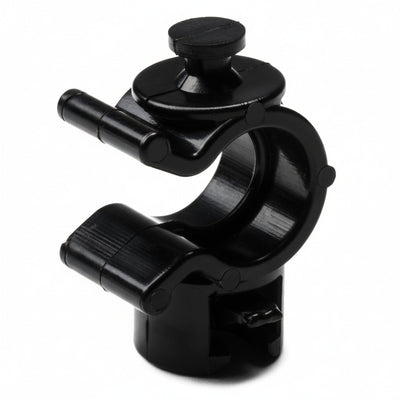 HellermannTyton 161-64002 Helawrap, Accessory Clip, HWCLIP08, 5/16" Dia, PA66HIRHS, Black, 50/pkg