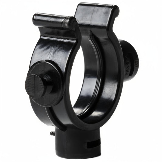HellermannTyton 161-64006 Helawrap, Accessory Clip, HWCLIP20, 3/4" Dia, PA66HIRHS, Black, 50/pkg
