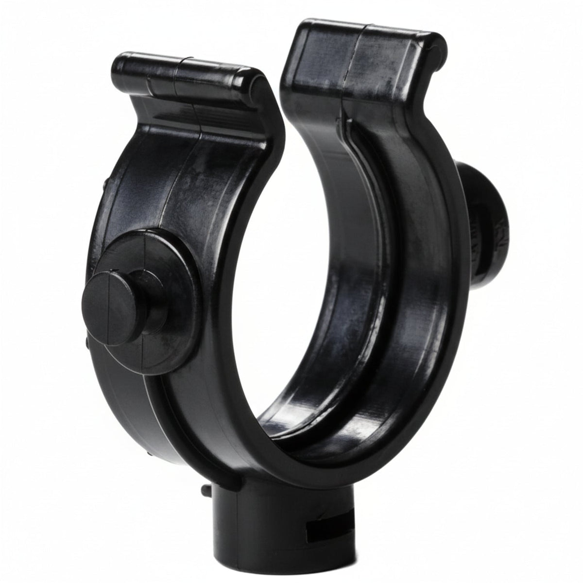 HellermannTyton 161-64008 Helawrap, Accessory Clip, HWCLIP25, 1" Dia, PA66HIRHS, Black, 50/pkg