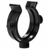 HellermannTyton 161-64010 Helawrap, Accessory Clip, HWCLIP30, 1-1/4" Dia, PA66HIRHS, Black, 50/pkg