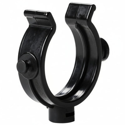 HellermannTyton 161-64010 Helawrap, Accessory Clip, HWCLIP30, 1-1/4" Dia, PA66HIRHS, Black, 50/pkg