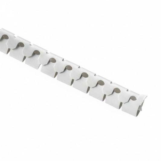 HellermannTyton 161-64417 Helawrap, HWPP25, Convenience Pack, 1" (25mm) Dia, PP, White, 10ft/pkg