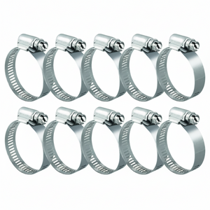 #72S All Stainless Steel Hose Clamp 10/box