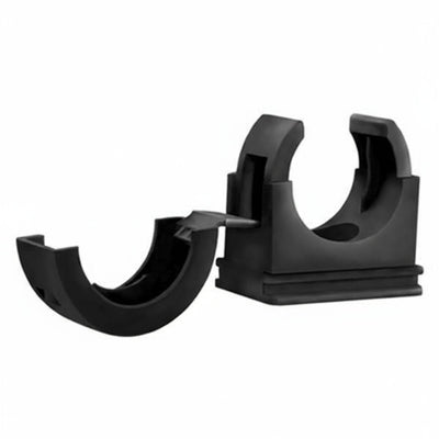 HellermannTyton 166-90182 HelaGuard PACC Conduit Clip,1.25" Dia, PA66, Black, 5/pkg