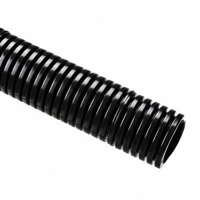 HellermannTyton 166-90196 HelaGuard Non-Metallic Conduit, Light Weight, 0.38" Dia, PA6, Black, 100 ft/Std. Reel