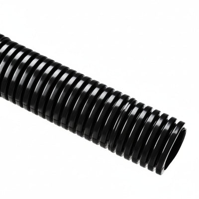 HellermannTyton 166-90199 HelaGuard Non-Metallic Conduit, Light Weight, 1.00" Dia, PA6, Black, 50 ft/Std. Reel