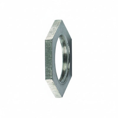 HellermannTyton 166-90358 HelaGuard Metallic Locknuts, 1.25" NPT Thread, 1.25" Dia, PA66, NPB Metal, 4/pkg