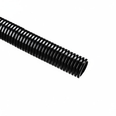 HellermannTyton 166-90463 HelaGuard Non-Metallic Conduit, Std. Weight, 2.0" Dia, Nylon PA6, Black, 25ft/reel
