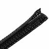 HellermannTyton 170-03131 Braided Sleeving, Split Wrap, 2" Dia, PET, Black, 50 ft/bulk reel