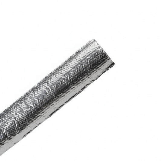 HellermannTyton Braided Sleeving, Aluminum Laminated Fiberglass