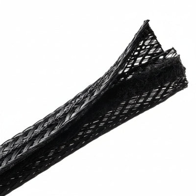 HellermannTyton Braided Sleeving, Hook & Loop