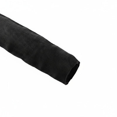 HellermannTyton 170-03207 Braided Sleeving, Heavy-Duty, 3" Dia, PA6, Black, 25 ft/reel