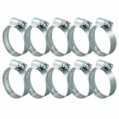 #80S All Stainless Steel Hose Clamp 10/box