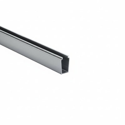 HellermannTyton 181-00172 Solid-Wall Wiring Duct, 1" x 2", Non-Adhesive, PVC, Gray, 30ft/box
