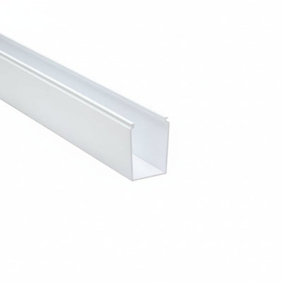 HellermannTyton 181-00198 Solid Wall Wiring Duct, 2" X 3", Non-Adhesive, PVC, White, 30ft/Box