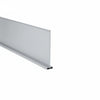 HellermannTyton 181-00304 Wiring Duct Divider, 4" High, PVC, Gray, 120 ft/carton