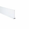 HellermannTyton 181-00308 Wiring Duct Divider, 3" High, PVC, White, 120 ft/carton