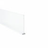 HellermannTyton 181-00309 Wiring Duct Divider, 4" High, PVC, White, 120 ft/carton
