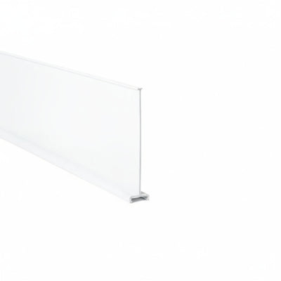 HellermannTyton 181-00309 Wiring Duct Divider, 4" High, PVC, White, 120 ft/carton