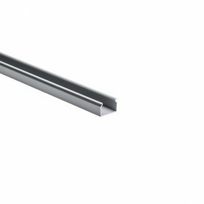 HellermannTyton 181-00325 Solid Wall Wiring Duct, 1.5" X 1", Non-Adhesive, PVC, Gray, 30ft/Box