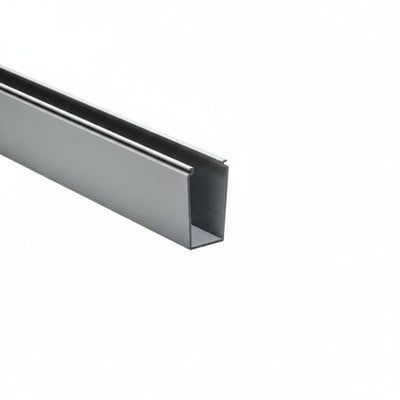 HellermannTyton 181-15300 Solid Wall Wiring Duct, 1.5" X 3", Non-Adhesive, PVC, Gray, 120ft/Carton