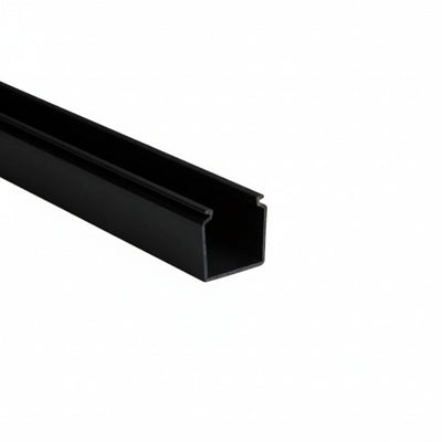 HellermannTyton 181-15500 Solid Wall Wiring Duct, 1.5" X 1.5", Non-Adhesive, PVC, Black, 120ft/Carton