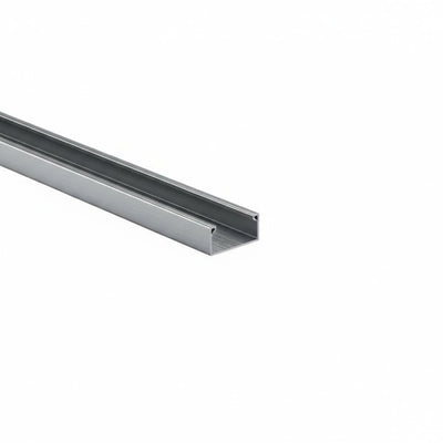 HellermannTyton 181-21001 Solid Wall Wiring Duct, 2" X 1", Non-Adhesive, PVC, Gray, 120ft/Carton