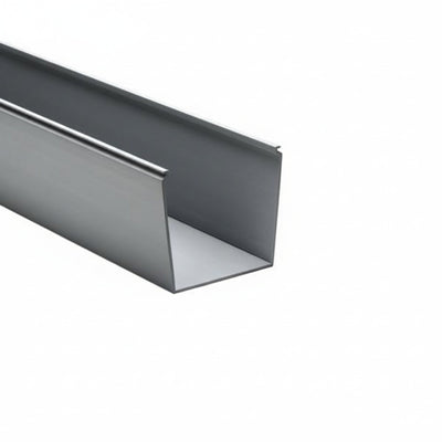 HellermannTyton 181-44009 Solid Wall Wiring Duct, 4" X 4", Non-Adhesive, PVC, Gray, 120ft /Carton