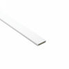 HellermannTyton 181-91509 Wiring Duct Cover for 1-1/2" Duct, 6 ft Long, PVC, White, 30ft/box