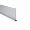 HellermannTyton 181-94008 Wiring Duct Cover for 4" Duct, 6 ft Long, PVC, Gray, 30ft/box