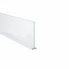 HellermannTyton 181-94013 Wiring Duct Cover for 4" Duct, 6 ft Long, PVC, White, 30ft/box
