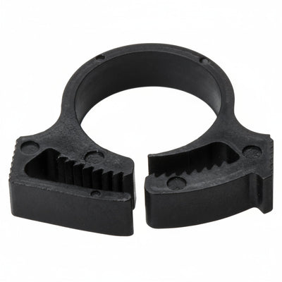 HellermannTyton SNP10GHS0M4 Snapper Hose Clamp, .57"–.65" Bundle Diameter, PA66GF13, Black, 1000/pkg