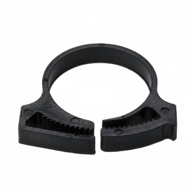 HellermannTyton SNP22GHS0M4 Snapper Hose Clamp, .93"–1.08" Bundle Diameter, PA66GF13, Black, 1000/pkg