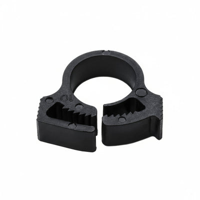 HellermannTyton SNP4GHS0M4 Snapper Hose Clamp, .41"–.46" Bundle Diameter, PA66GF13, Black, 1000/pkg