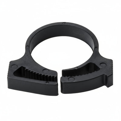 HellermannTyton SNP18AGHS0M4 Snapper Hose Clamp, .78"–.93" Bundle Diameter, PA66GF13, Black, 1000/pkg