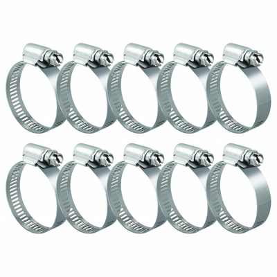 #96S All Stainless Steel Hose Clamp 10/box