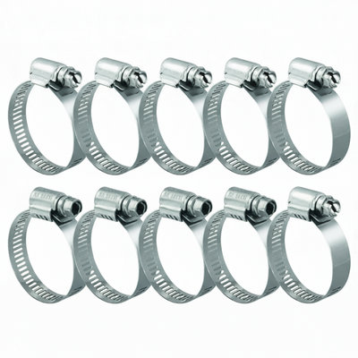 #104S All Stainless Steel Hose Clamp 10/box