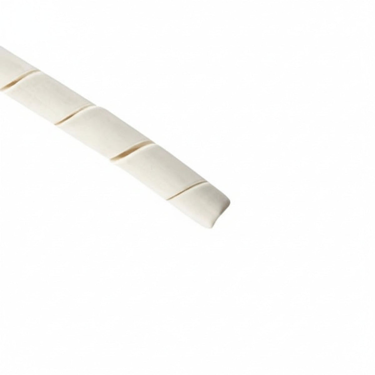 HellermannTyton 1FRP9C Spiralwrap Protective Sheathing, .13" Diameter, PE-FR, Natural, 100 ft/roll