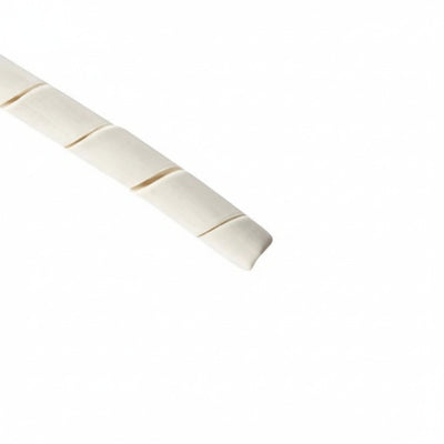 HellermannTyton 1FRP9C Spiralwrap Protective Sheathing, .13" Diameter, PE-FR, Natural, 100 ft/roll