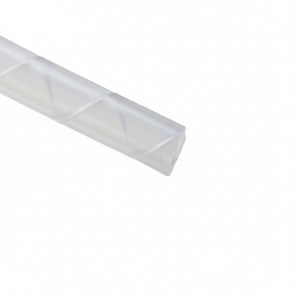 HellermannTyton 1NFP9C Spiralwrap Protective Sheathing, .13" Diameter, PE, Natural, 100 ft/roll