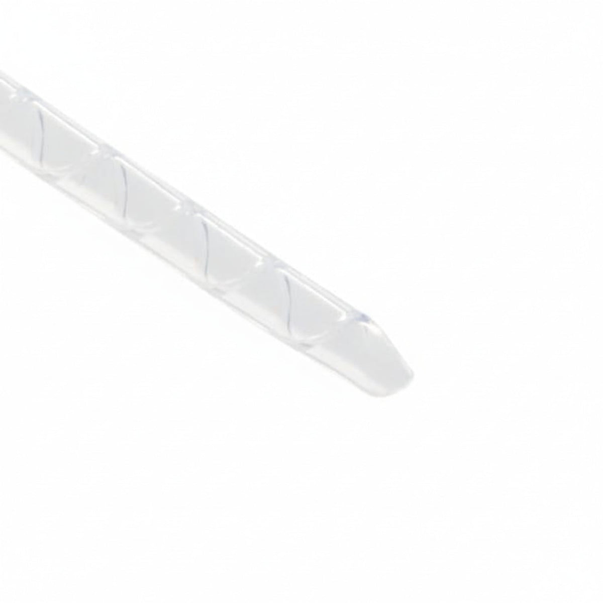 HellermannTyton 1P9C Spiralwrap Protective Sheathing, .13" Diameter, PTFE, Natural, 100 ft/roll