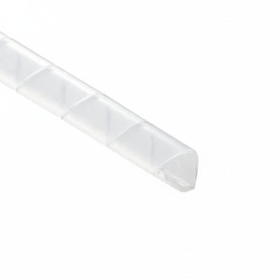 HellermannTyton 2.5NFP9C Spiralwrap Protective Sheathing, .38" Diameter, PE, Natural, 100 ft/roll